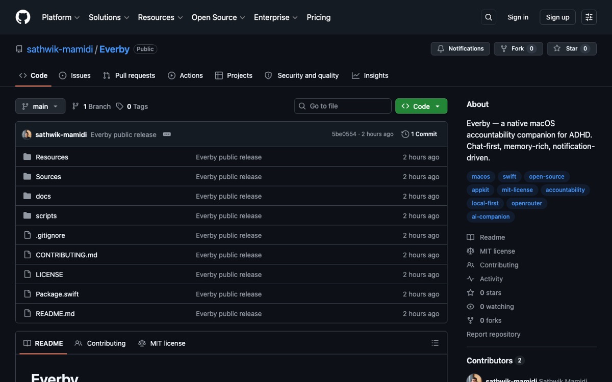 Everby repository